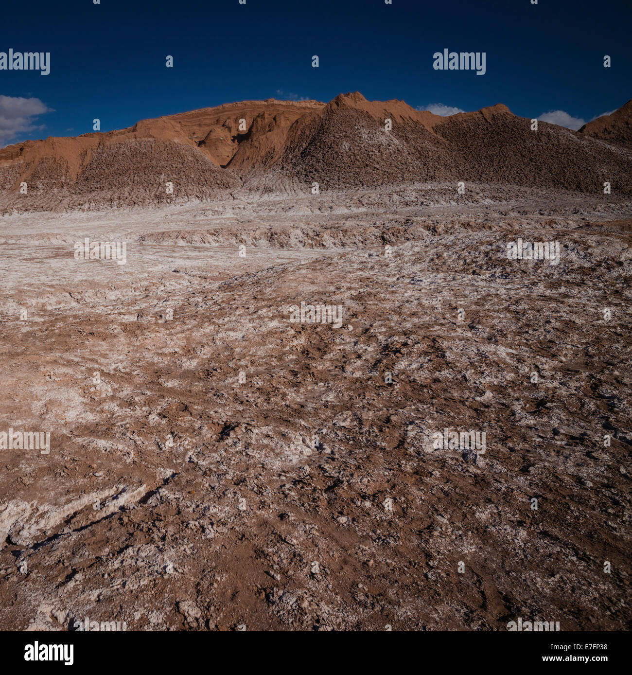 Tal des Mondes in der Atacama-Wüste, San Pedro, Chile. Stockfoto