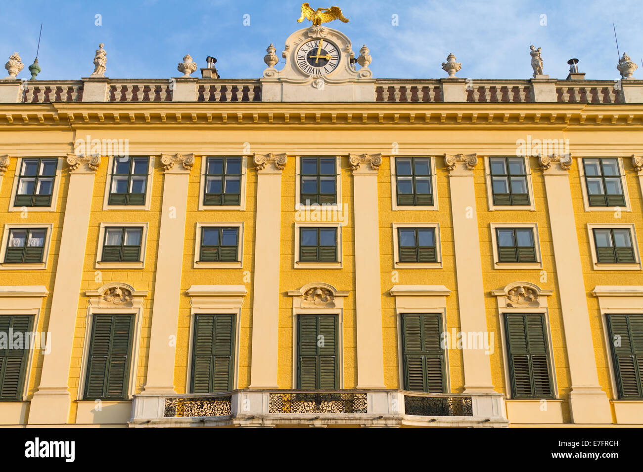Schloss Schönbrunn Wien Österreich Stockfoto