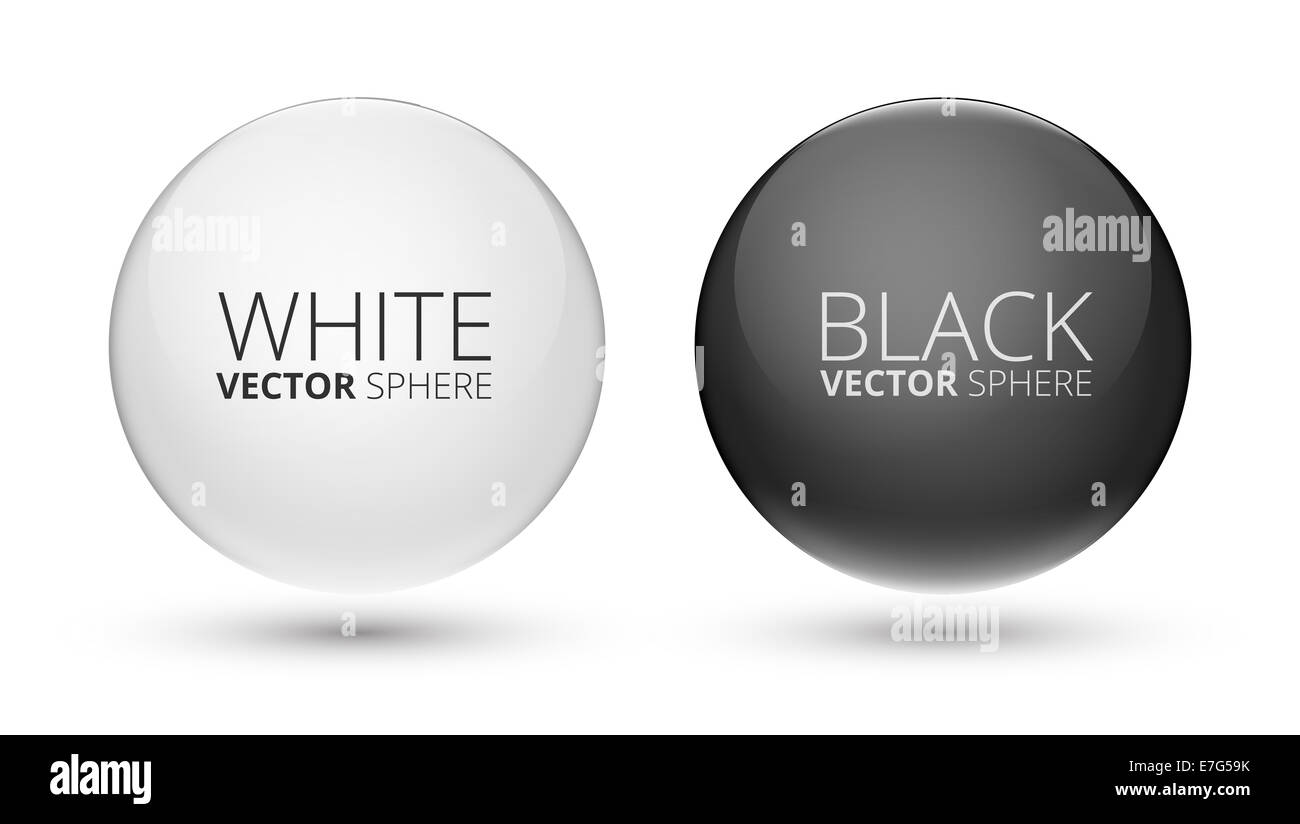 Vektor-Kugeln Stockfoto