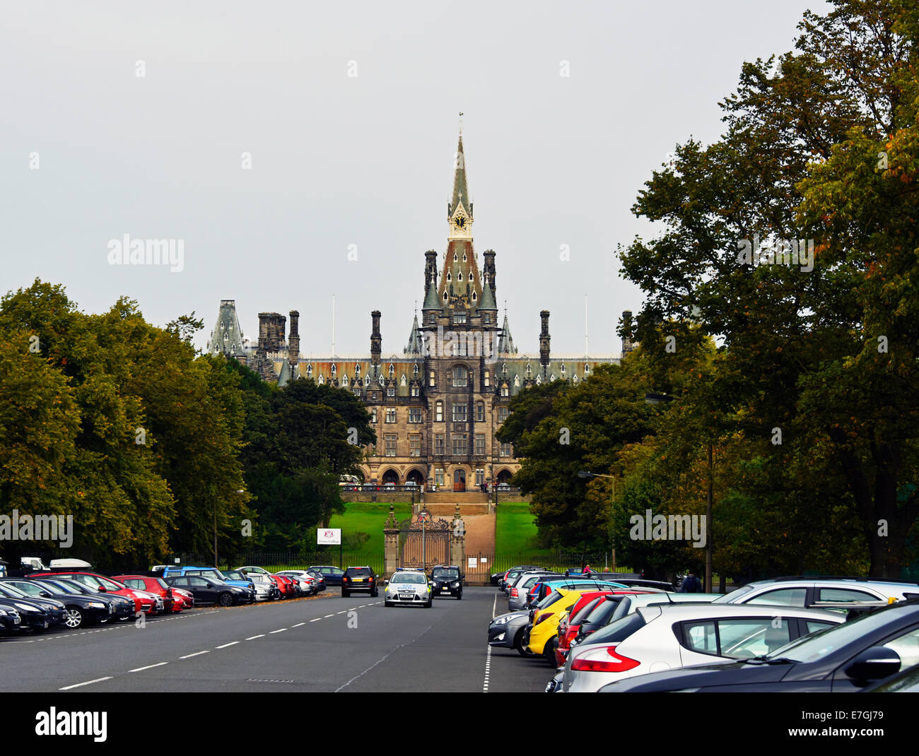 Fettes College, Carrington Road, Edinburgh, Schottland, Vereinigtes Königreich, Europa. Stockfoto