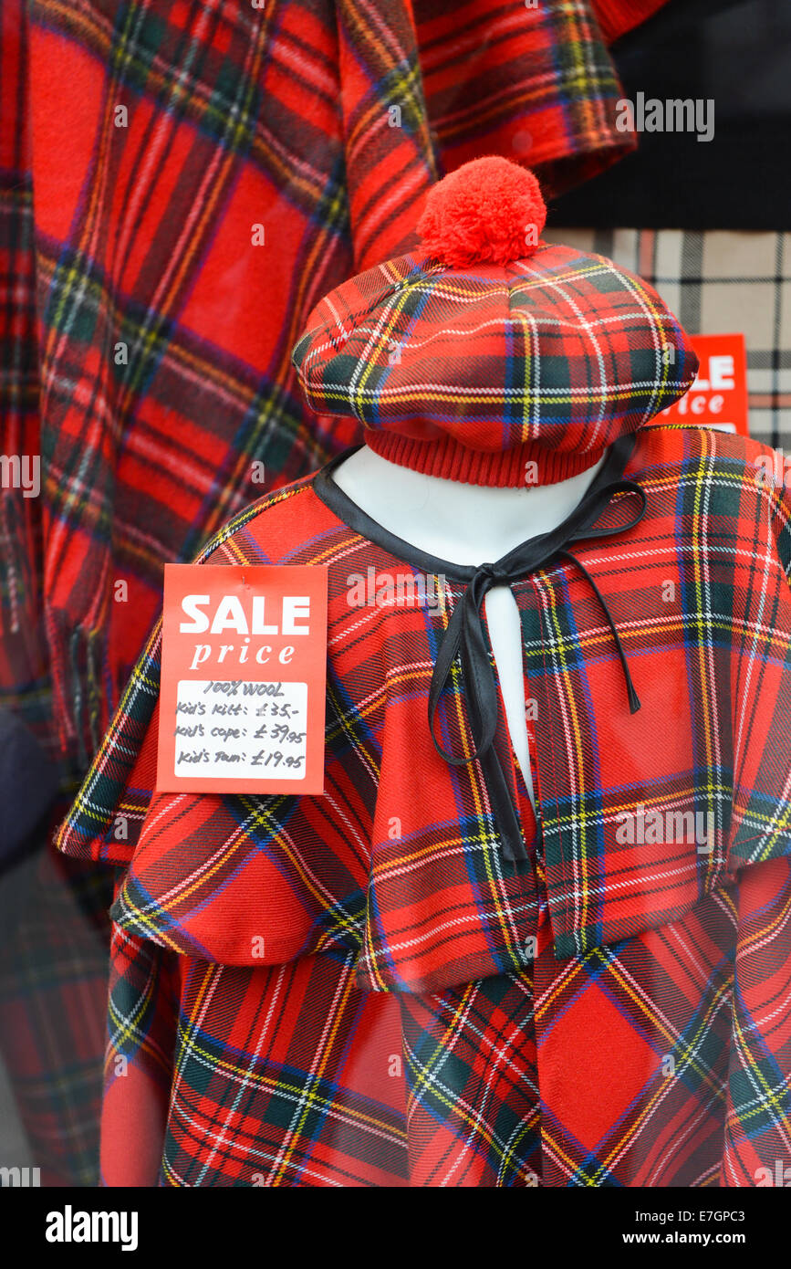 Regent Street, London, UK. Ein Geschäft mit Tartan hat eine Schließung Verkauf Credit: Matthew Chattle/Alamy Live News Stockfoto