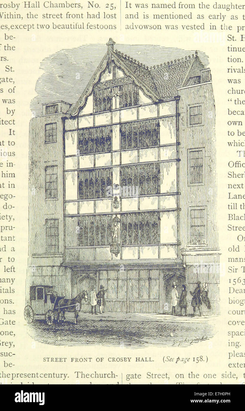 Bild entnommen Seite 765 von "Old und New London, usw." (11288606955) Stockfoto