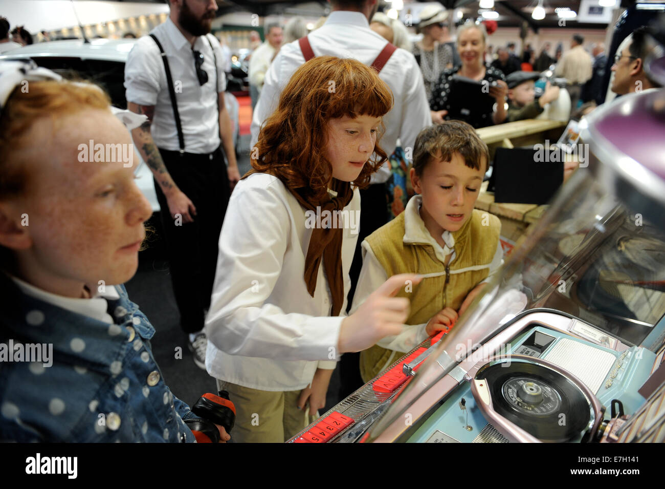 Goodwood Revival Festival der Geschwindigkeit 2014 Stockfoto