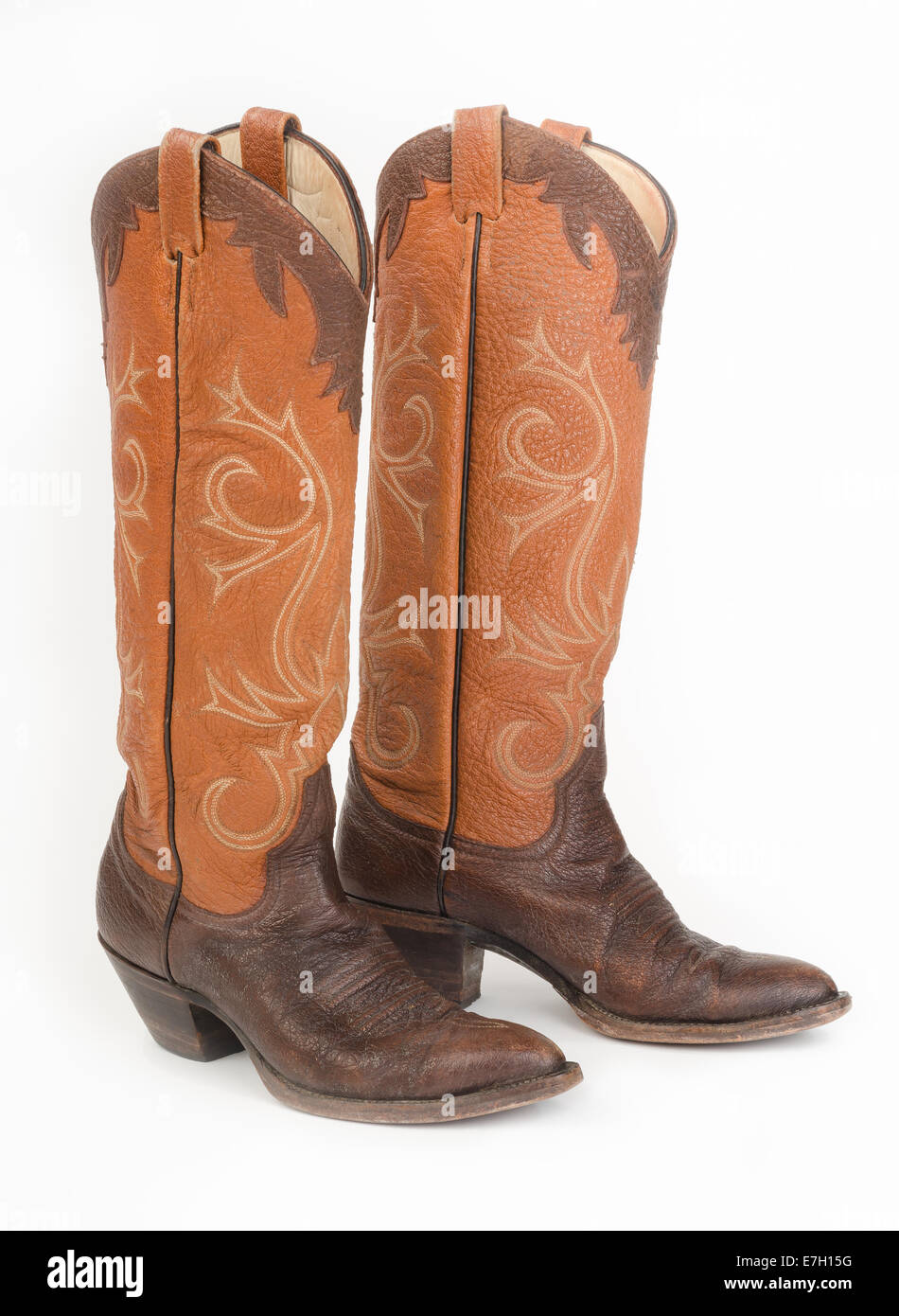 Damen Cowboystiefel. Stockfoto