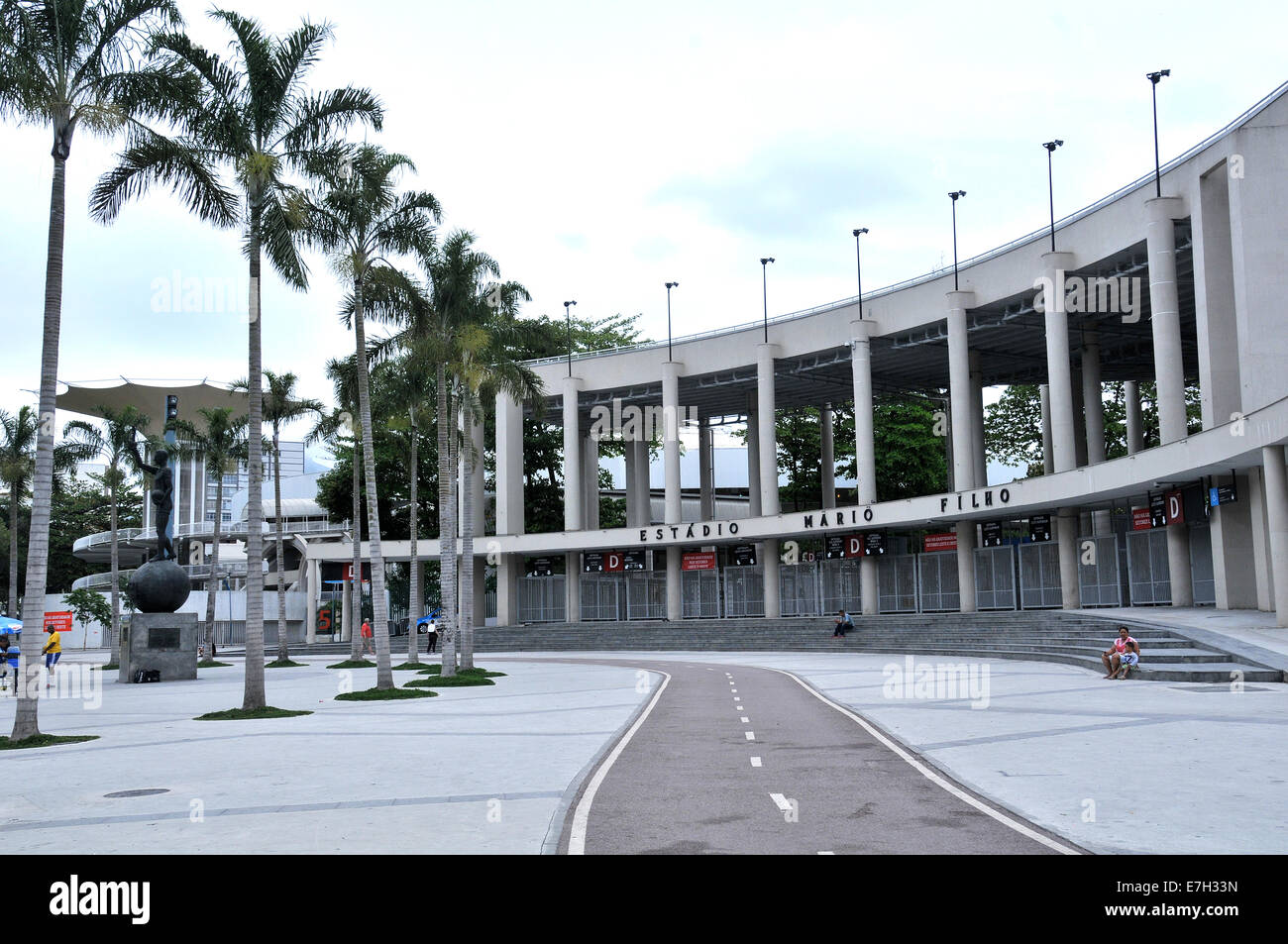 Maracana-Stadion Rio De Janeiro Brasilien Stockfoto