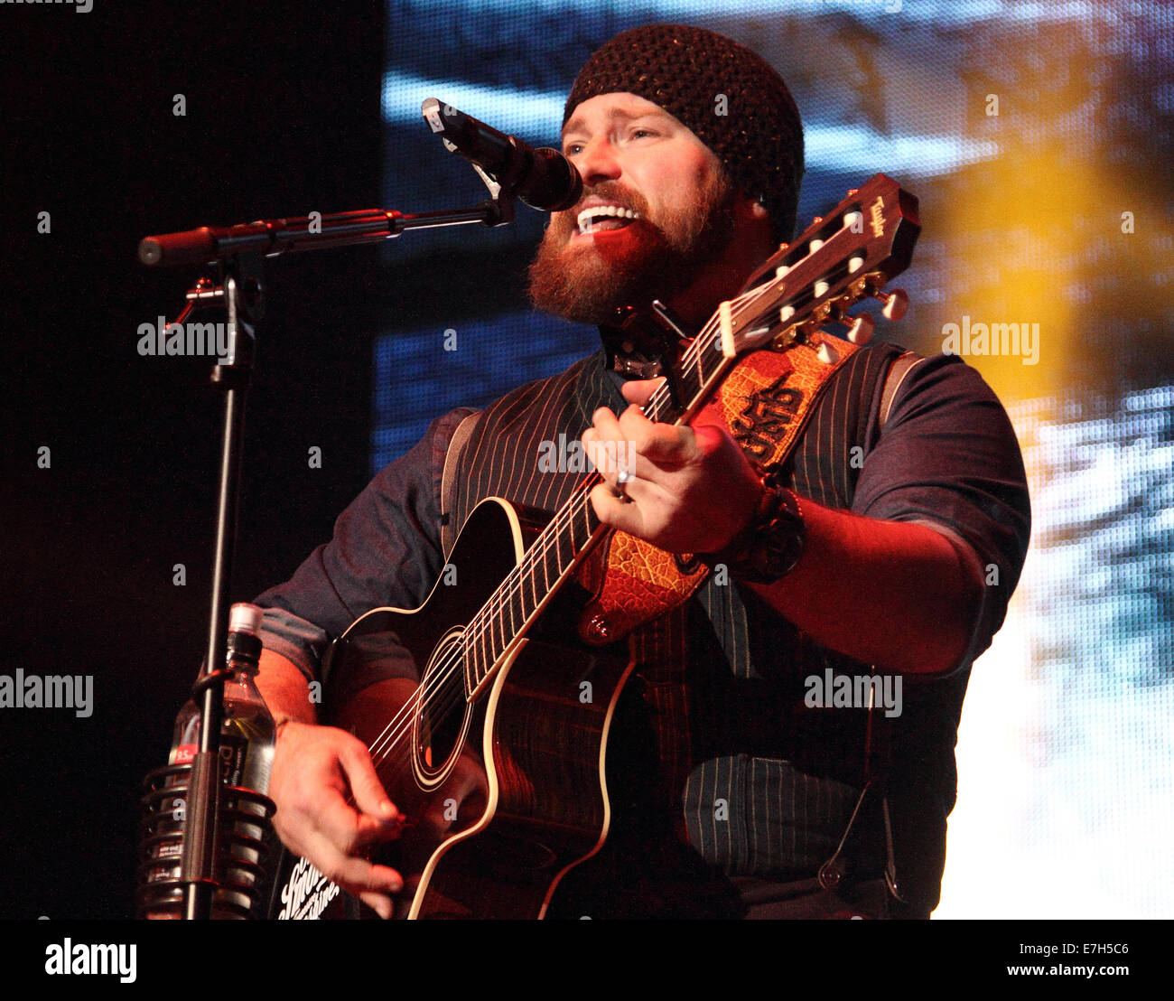 Zac Brown Band bei C2C, Land in der O2 Arena, London mit: Zac Brown Band wo: London, Vereinigtes Königreich bei: 15. März 2014 Stockfoto