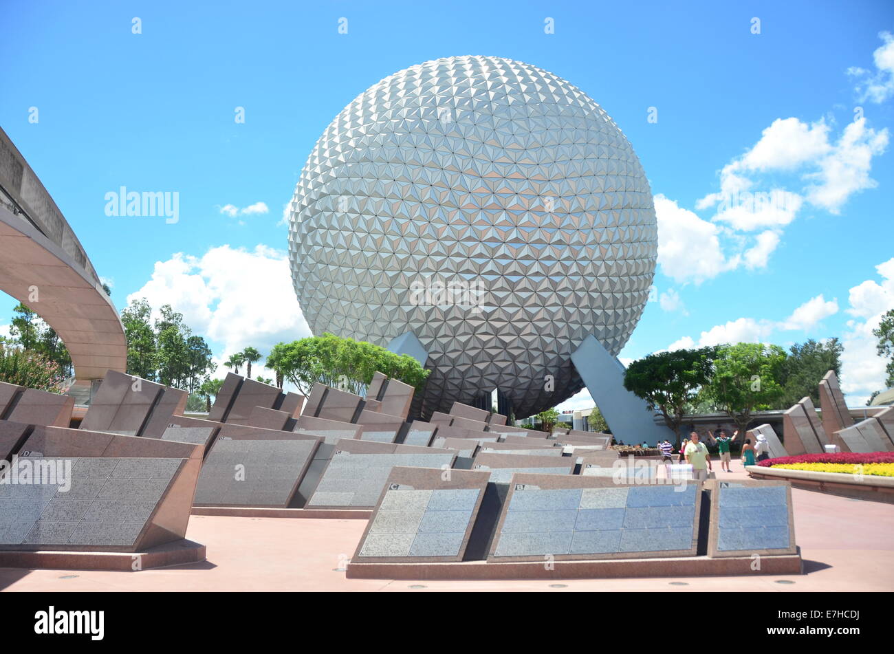 Epcot Center im Walt Disney World, Orlando, Florida, USA Stockfoto