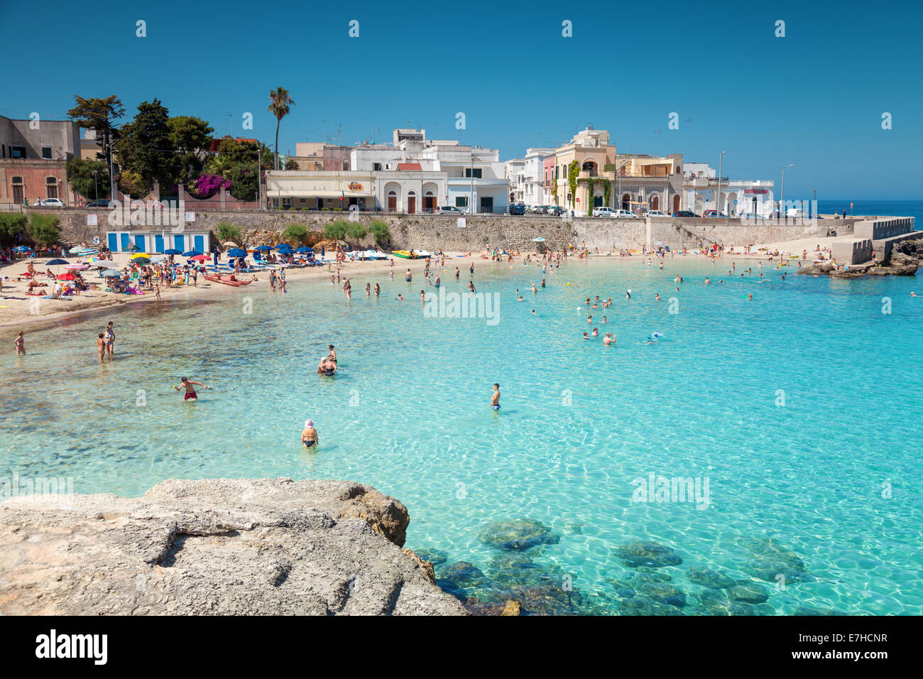 Santa Maria al Bagno Stadtstrand in Apulien Italien Stockfotografie Alamy Santa Maria al Bagno Stadtstrand in Apulien Italien Stockfotografie Alamy