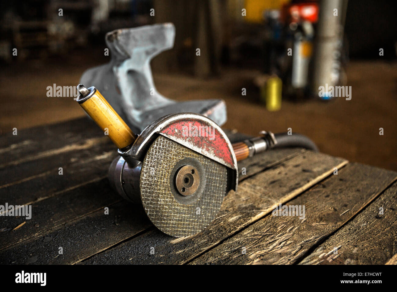 Industrielle Mühle Maschine Stockfoto