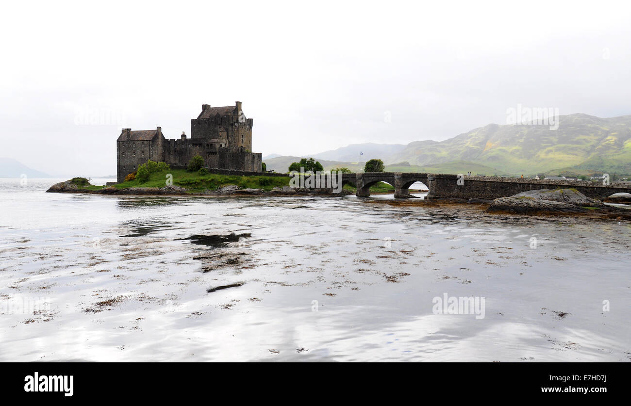 Eilean Donan Castle in Schottland Stockfoto