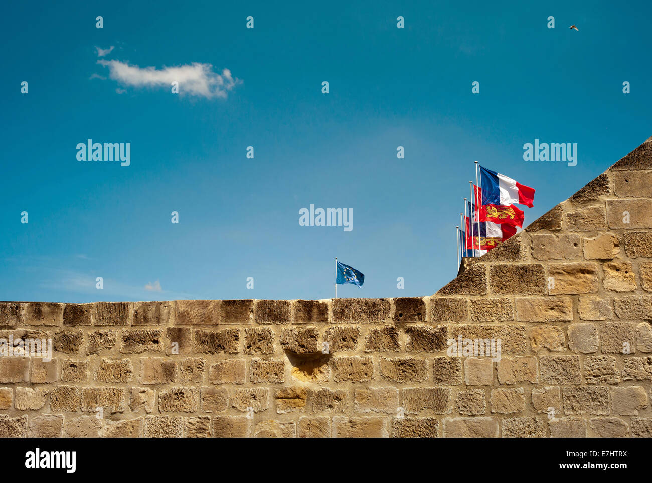 Chateau de Caen / Caen Schloss Stockfotografie Alamy