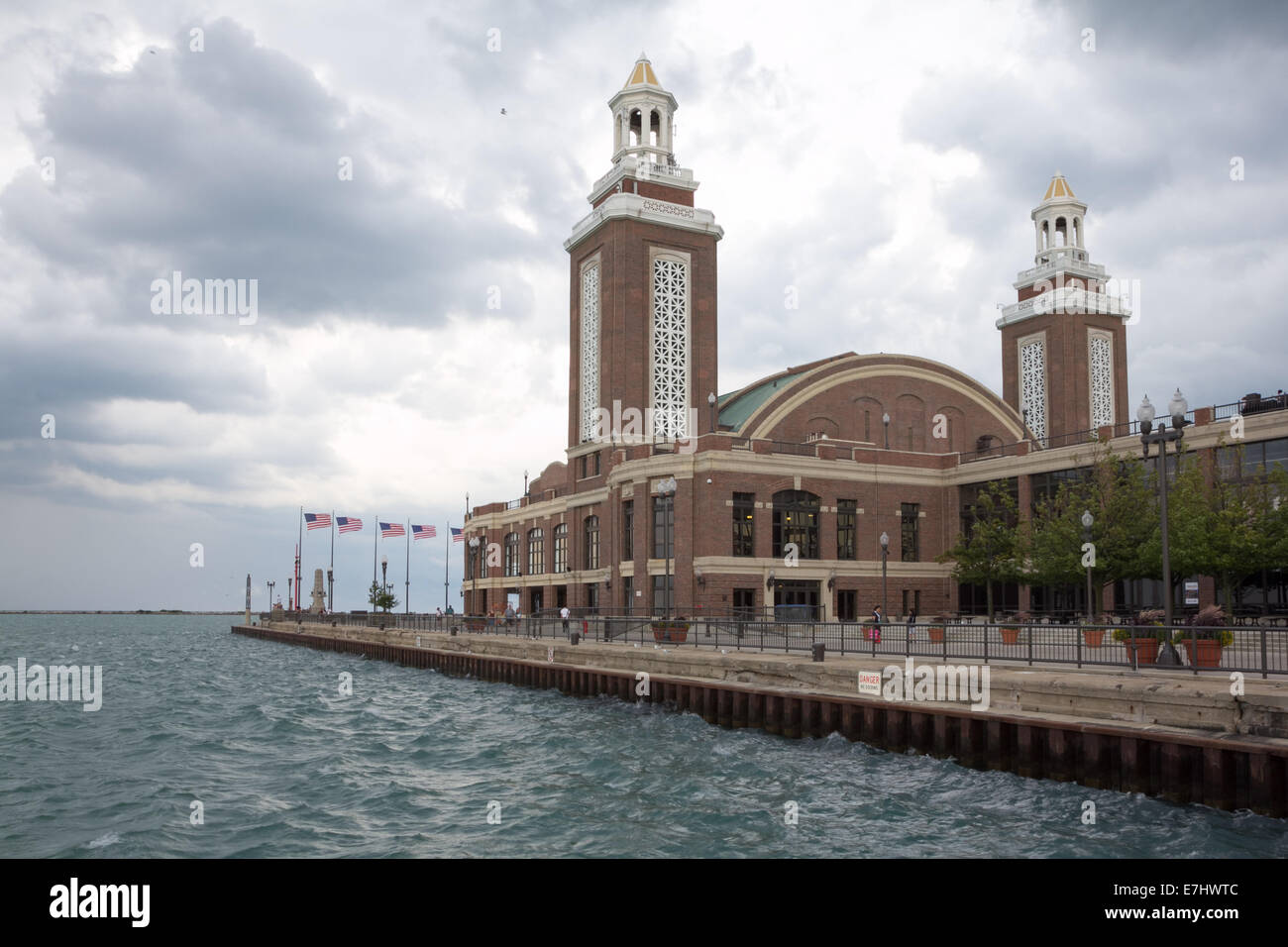 Navy Pier in Chicago. Stockfoto