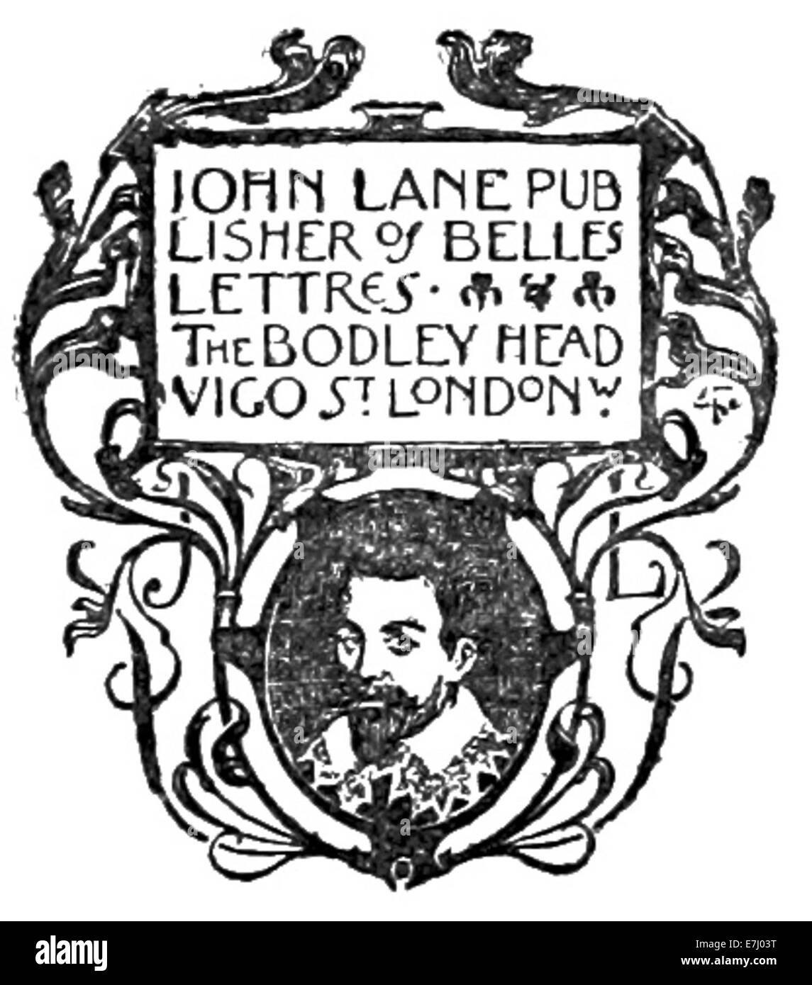 John Lane - Bodley Head Stockfoto