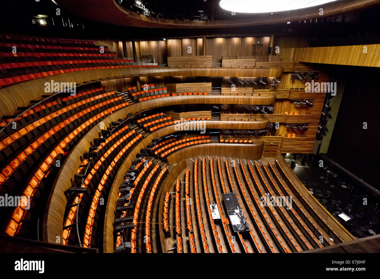 Das Opernhaus in Oslo, Norwegen. Operahuset Stockfoto