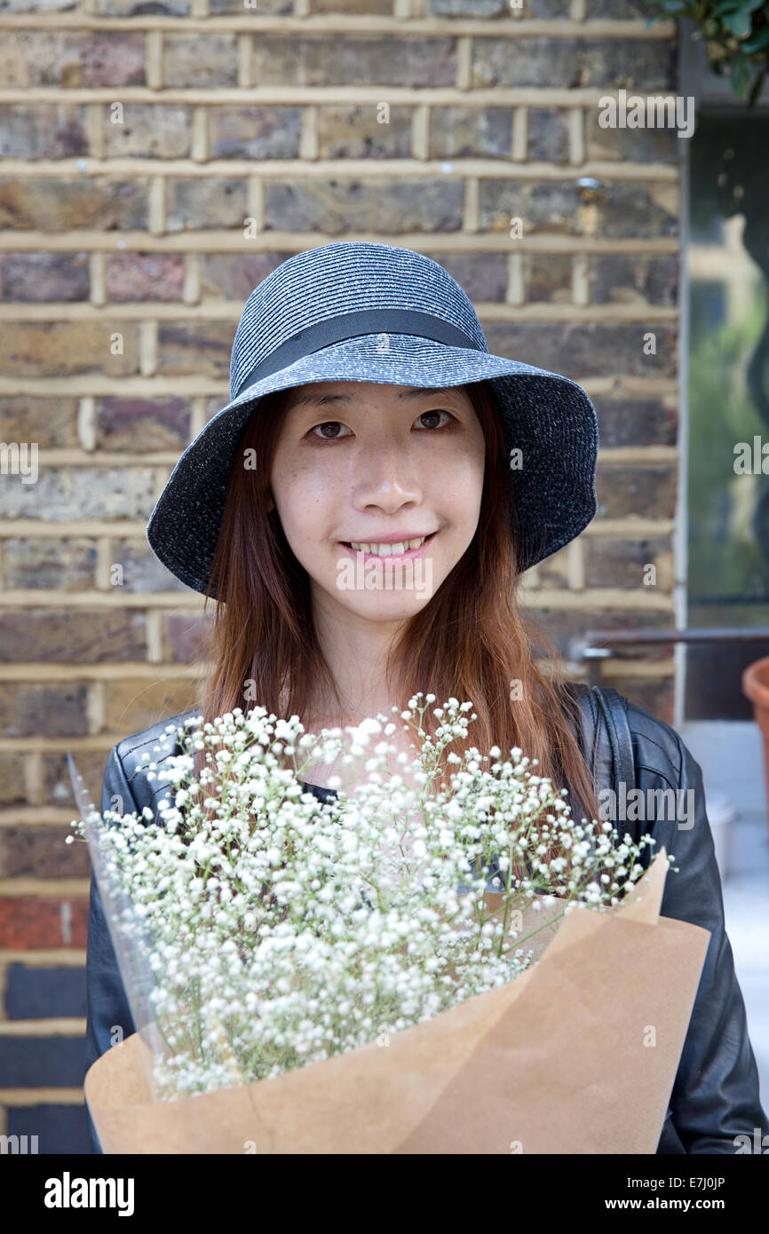 Columbia Road Flower Market in London. Stockfoto