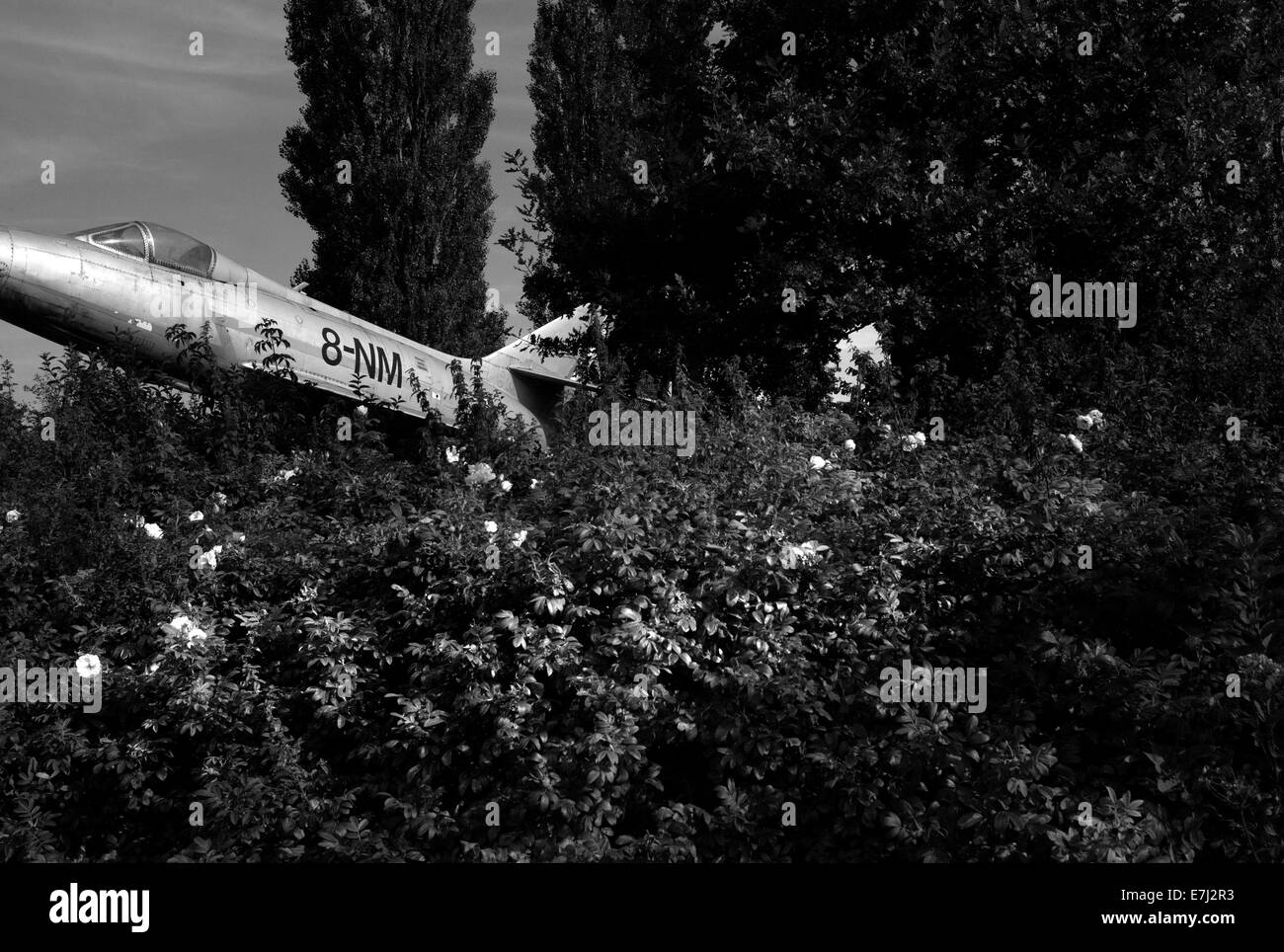 Dassault Mystere IVA - Luftwaffe, LFOI Abbeville, Frankreich Stockfoto