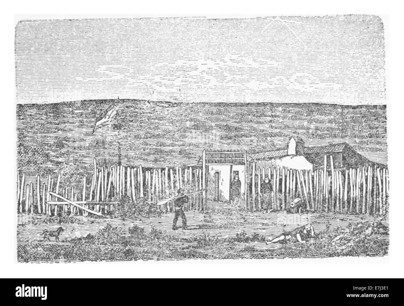 MORENO (1879) p237 ISLA PAVON Stockfoto