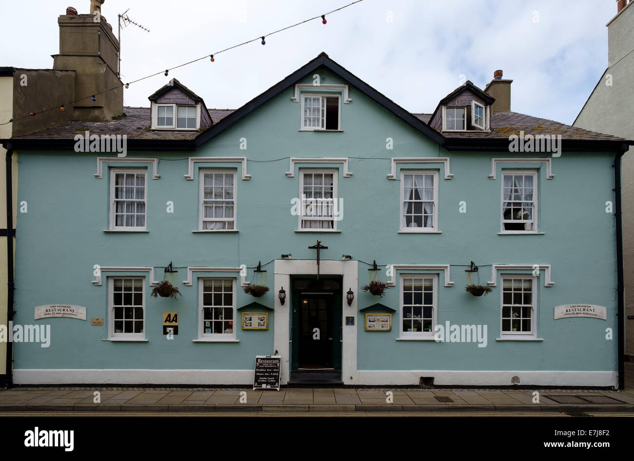 Bishopsgate House Hotel, Beaumaris Stockfoto