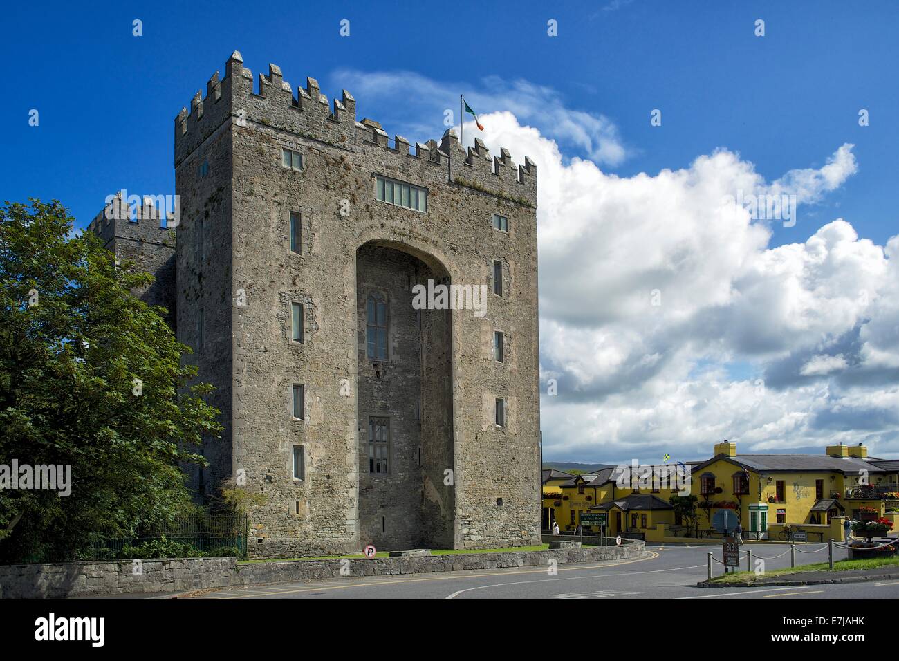 Europa Irland County Clare Bunratty Castle Stockfoto