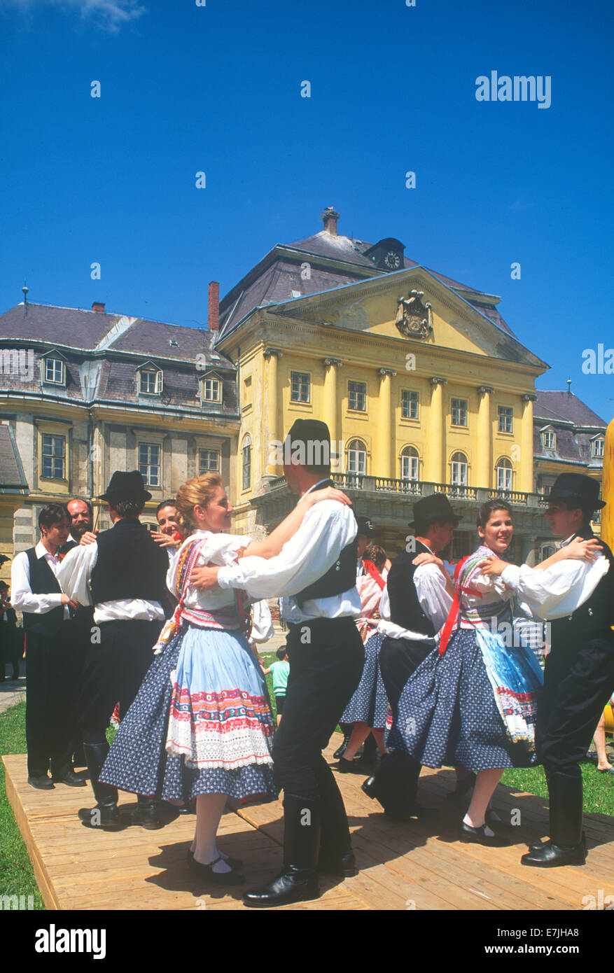 Volksfest, Kormend, Ungarn... Stockfoto