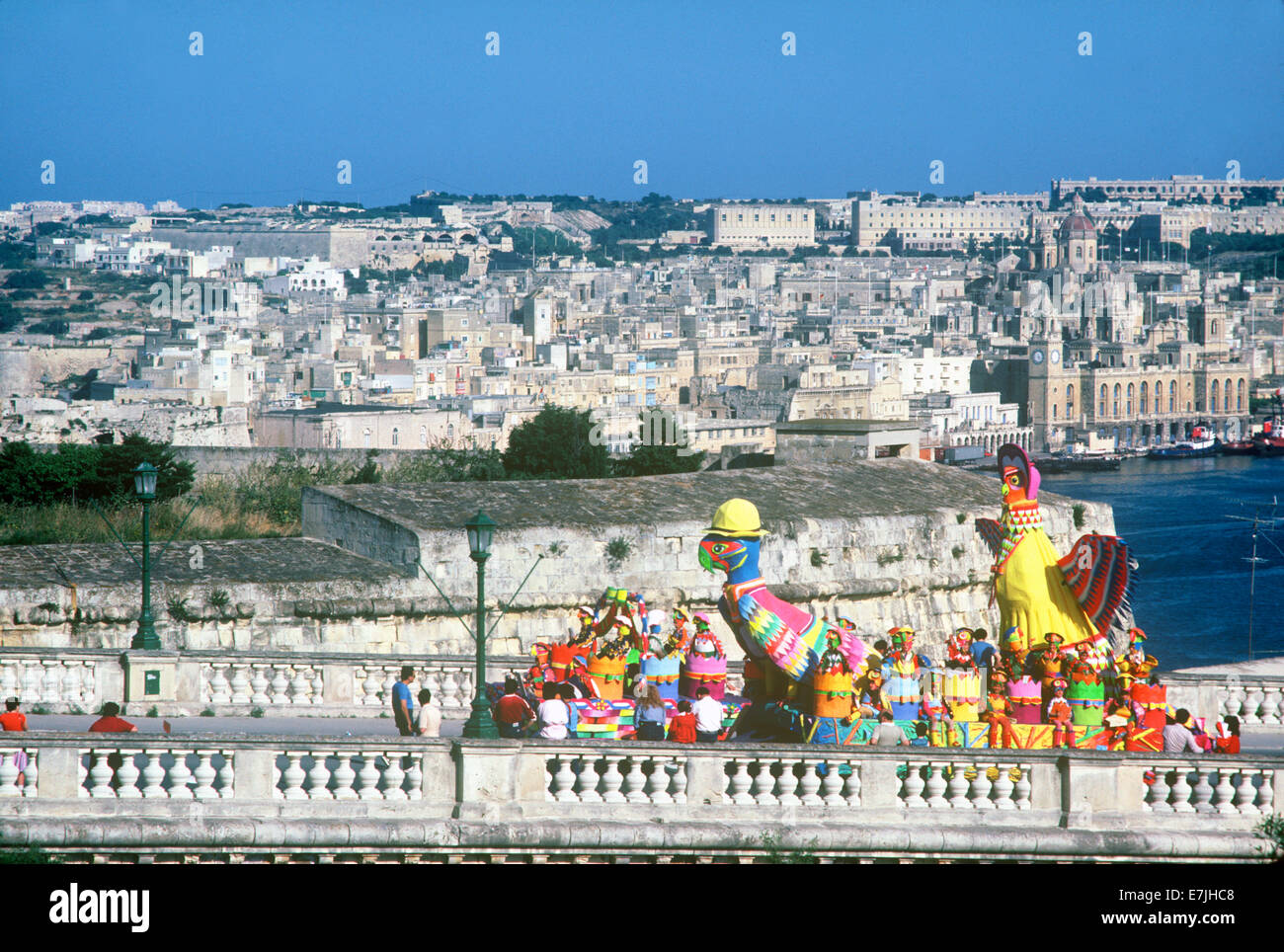 Karneval, Valletta, Malta Stockfoto
