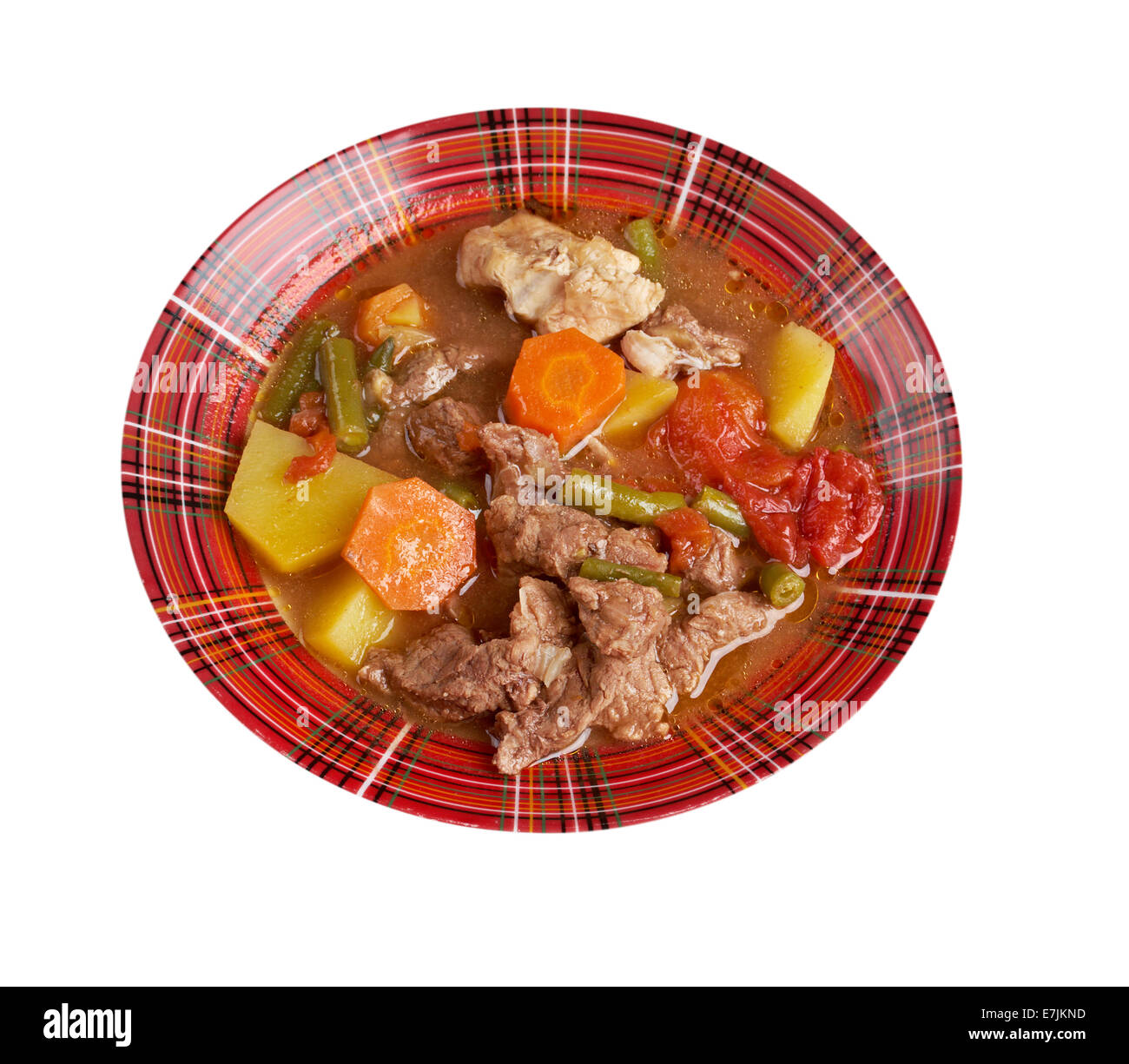 Super-Eintopf Wisconsin.traditional Schale Amerikas Dairyland.country Küche Stockfoto