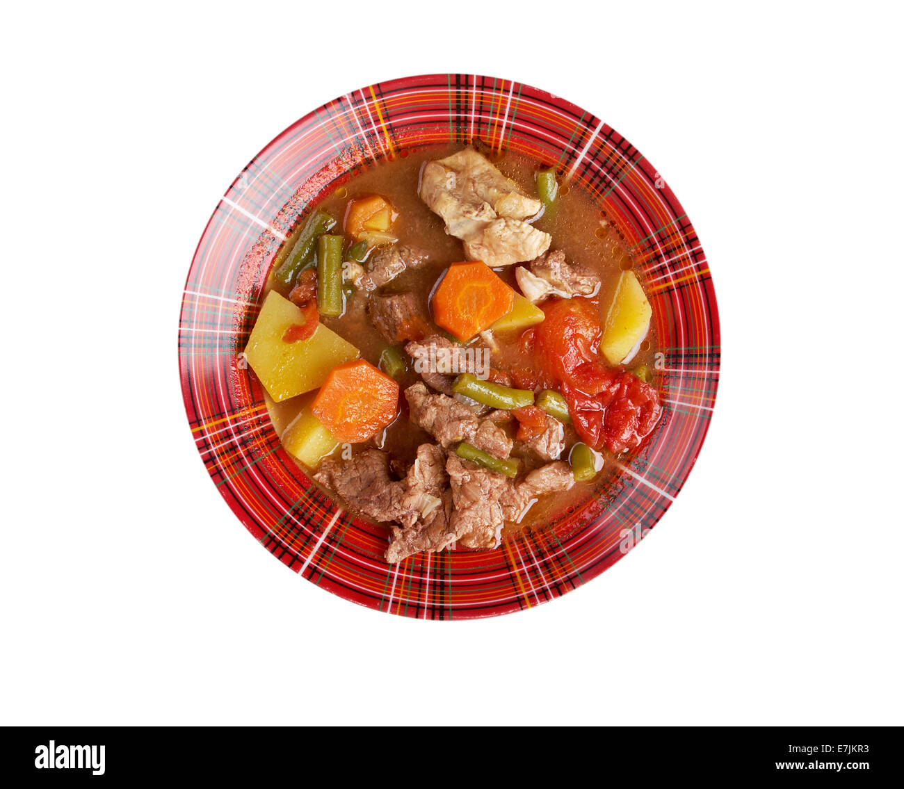 Super-Eintopf Wisconsin.traditional Schale Amerikas Dairyland.country Küche Stockfoto