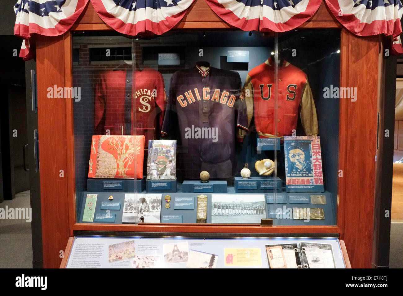 National Baseball Hall of Fame Museum in Cooperstown, New York Stockfoto