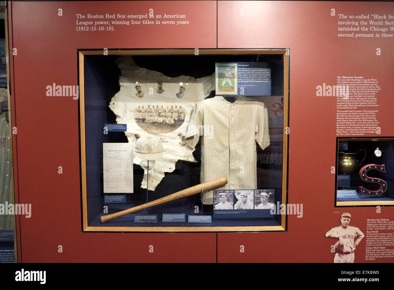 National Baseball Hall of Fame Museum in Cooperstown, New York Stockfoto