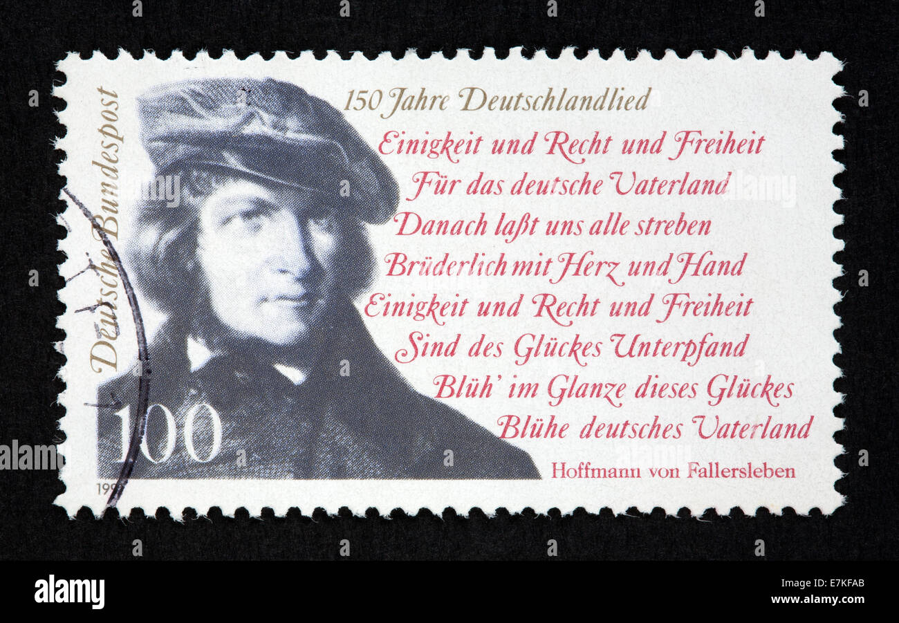 Deutsche Briefmarke Stockfoto