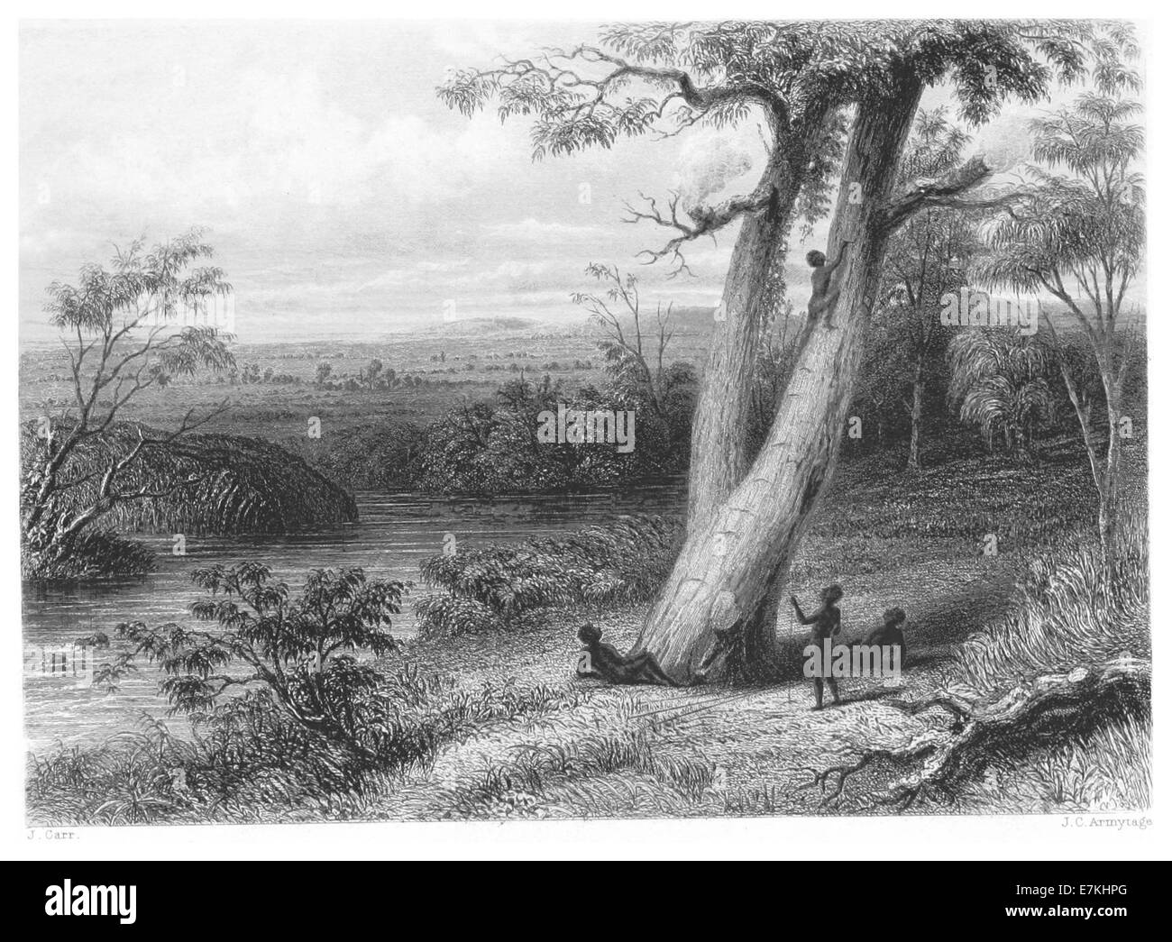 Diese Zeichnung von Booth aus dem Jahr 1873 zeigt die Gwalior Plains, eine wichtige Region in Indien, mit Schwerpunkt auf ihrer Landschaft und territorialen Besonderheiten, die das geografische Verständnis der Gegend während des britischen Raj widerspiegeln. Stockfoto