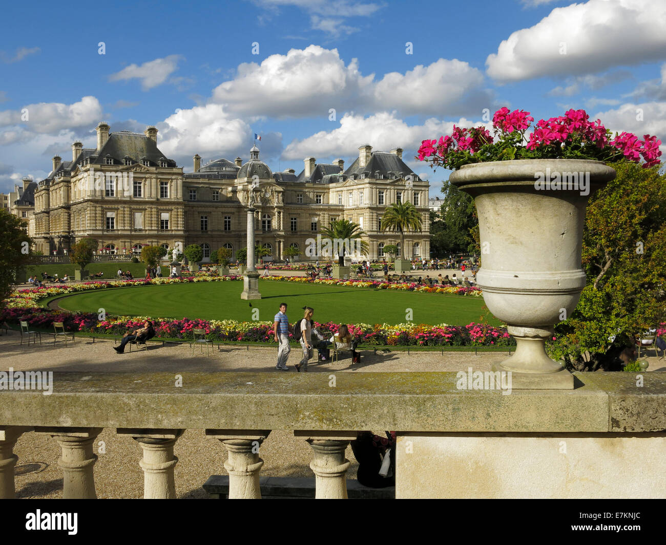 Palais du Luxembourg, Paris, Frankreich. Stockfoto