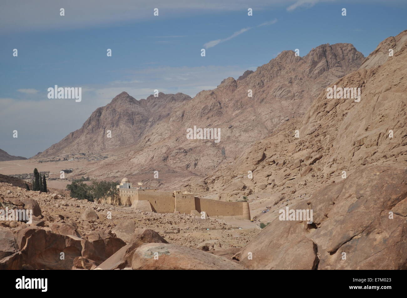 Ägypten Katharinenkloster am Berg Sinai Stockfotografie Alamy