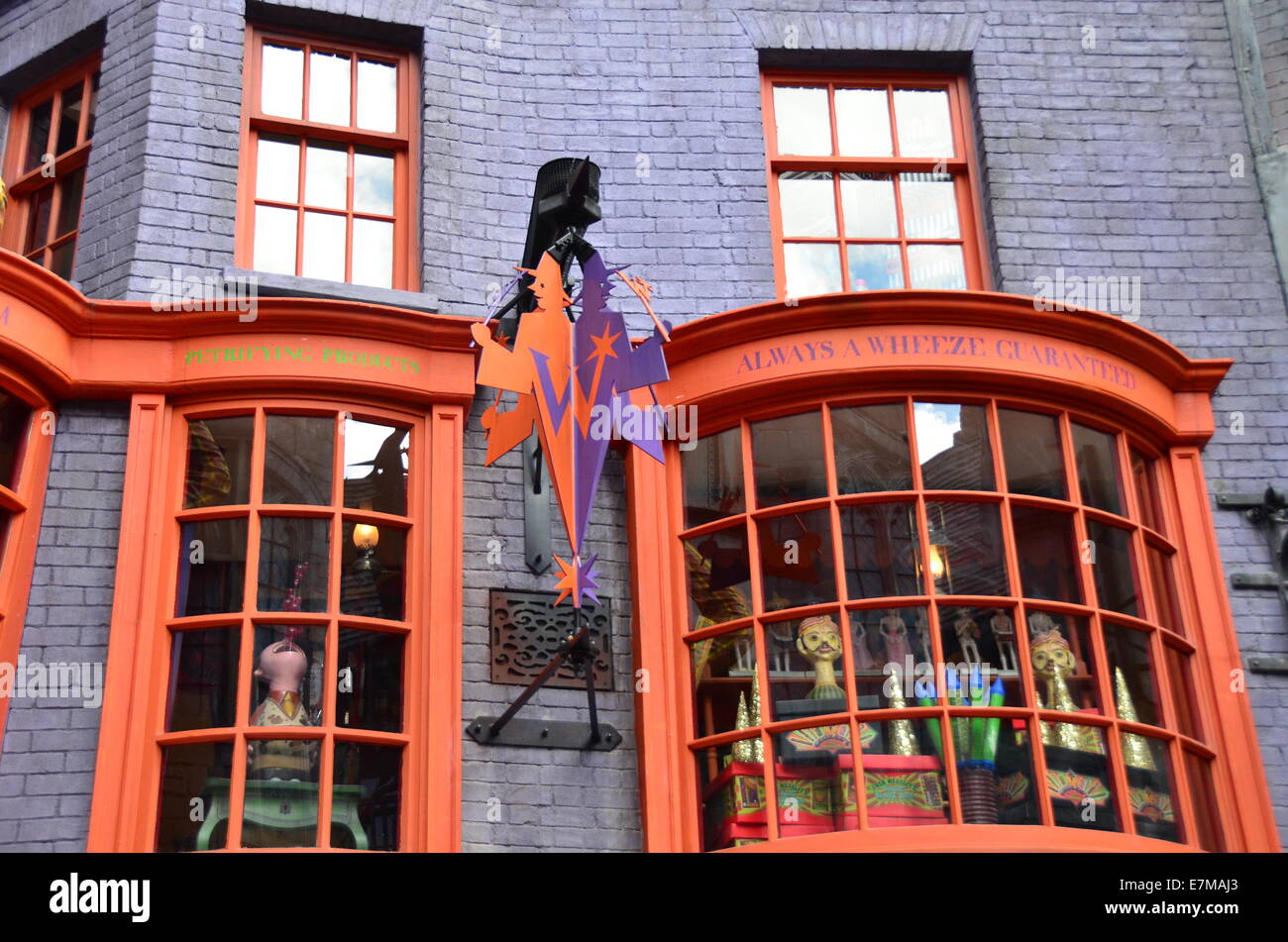 Weasley Zauberer in der Winkelgasse in die Zauberwelt von Harry Potter Expansion in den