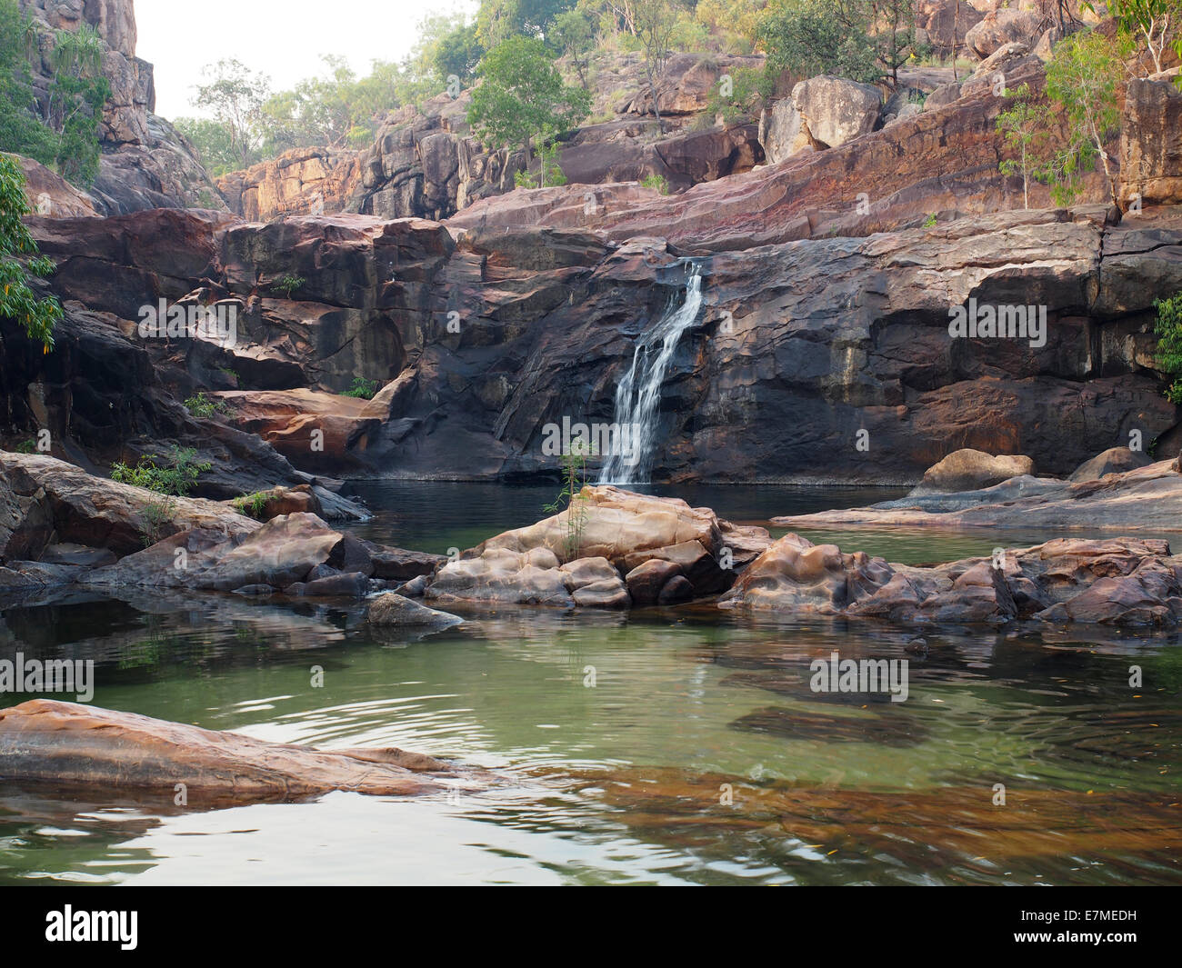Gunlom (Wasserfall Creek), Kakadu National Park, Australien Stockfoto