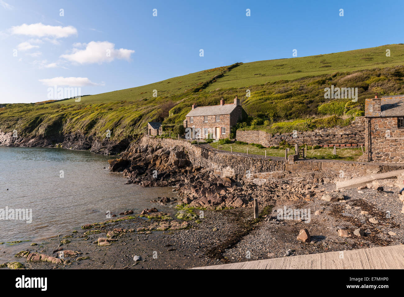 HAFEN QUINN, NORDKÜSTE, CORNWALL, ENGLAND, GROßBRITANNIEN Stockfoto