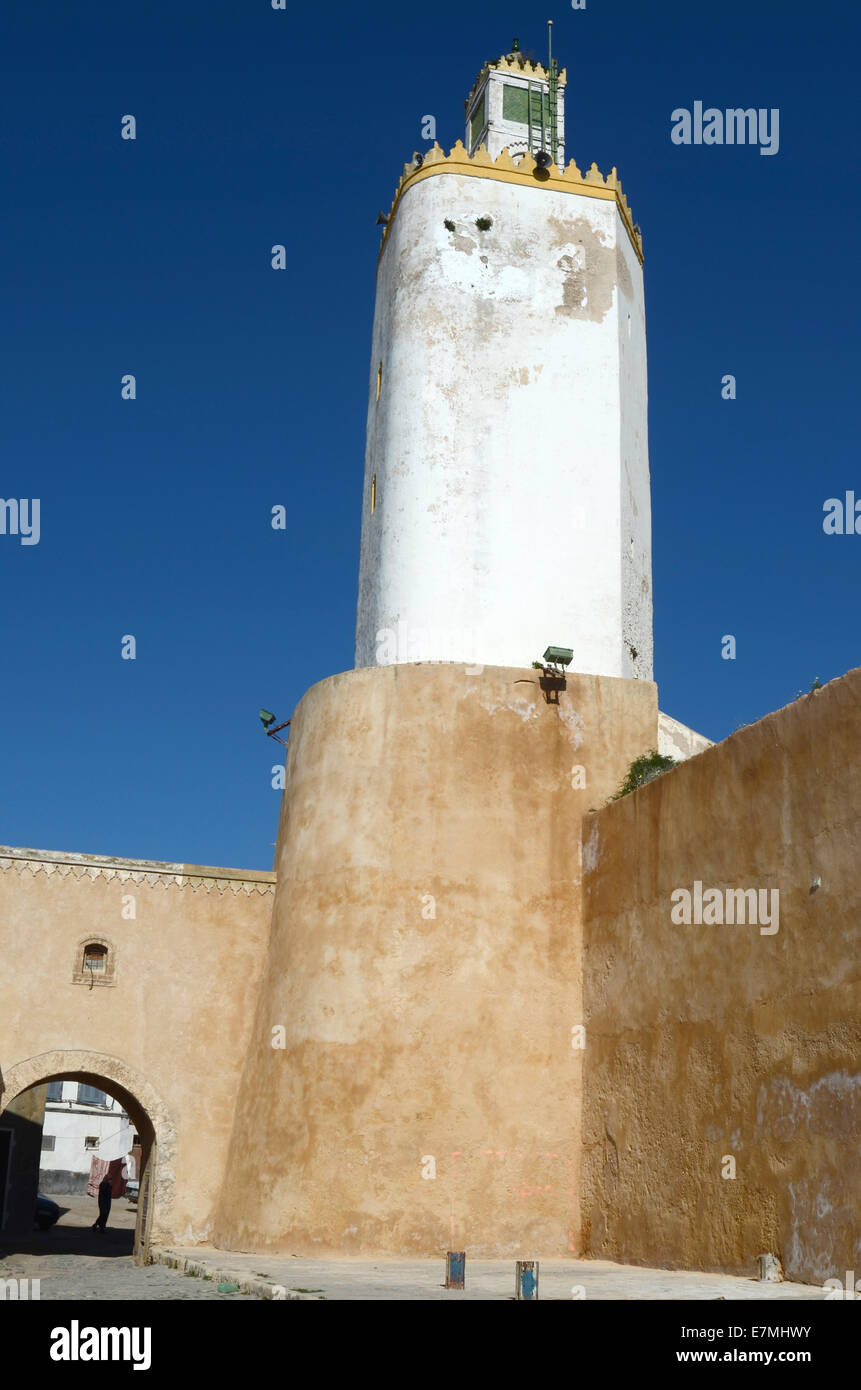 Befestigte Stadt El Jadida, Mazagan, Marokko, Nordafrika Stockfoto