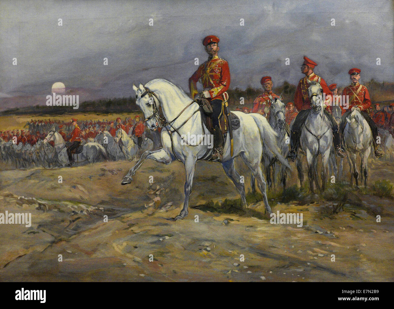 Zar Nikolaus II von Russland - der letzte Zar Stockfoto