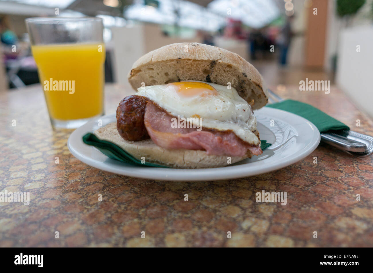 Heulen Teig Frühstück Rollen Stockfoto