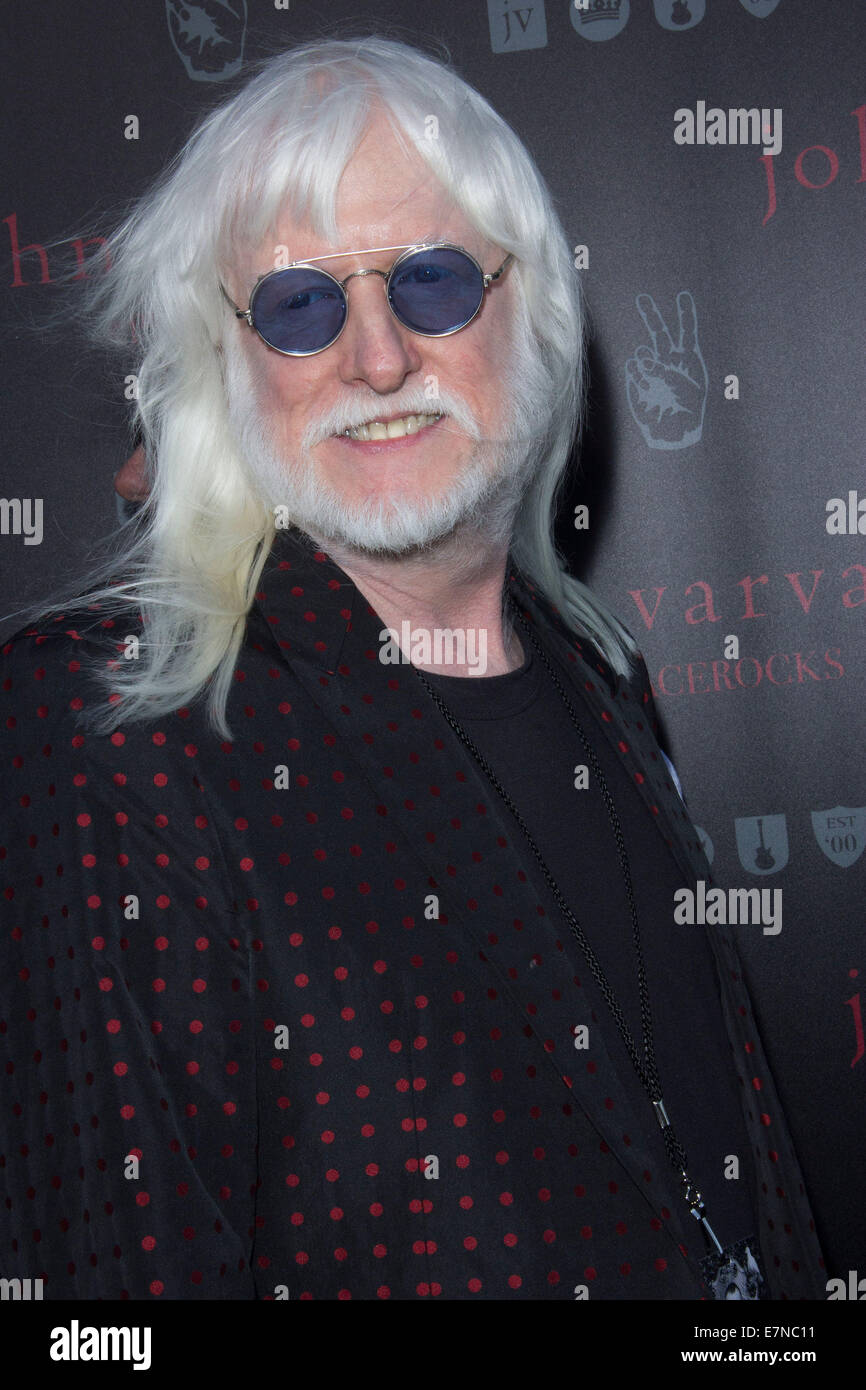 Los Angeles, Kalifornien, USA. 21. Sep, 2014. Edgar Winter besucht John Varvatos und Ringo Starr internationalen Tag des Friedens Feier am 21. September 2014 bei der John Varvatos Boutique Los Angeles.California.USA. Bildnachweis: TLeopold/Globe Fotos/ZUMA Draht/Alamy Live-Nachrichten Stockfoto