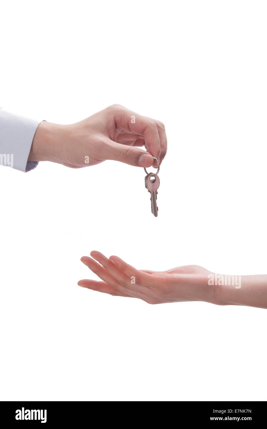 Nahaufnahme der Hände Stockfoto