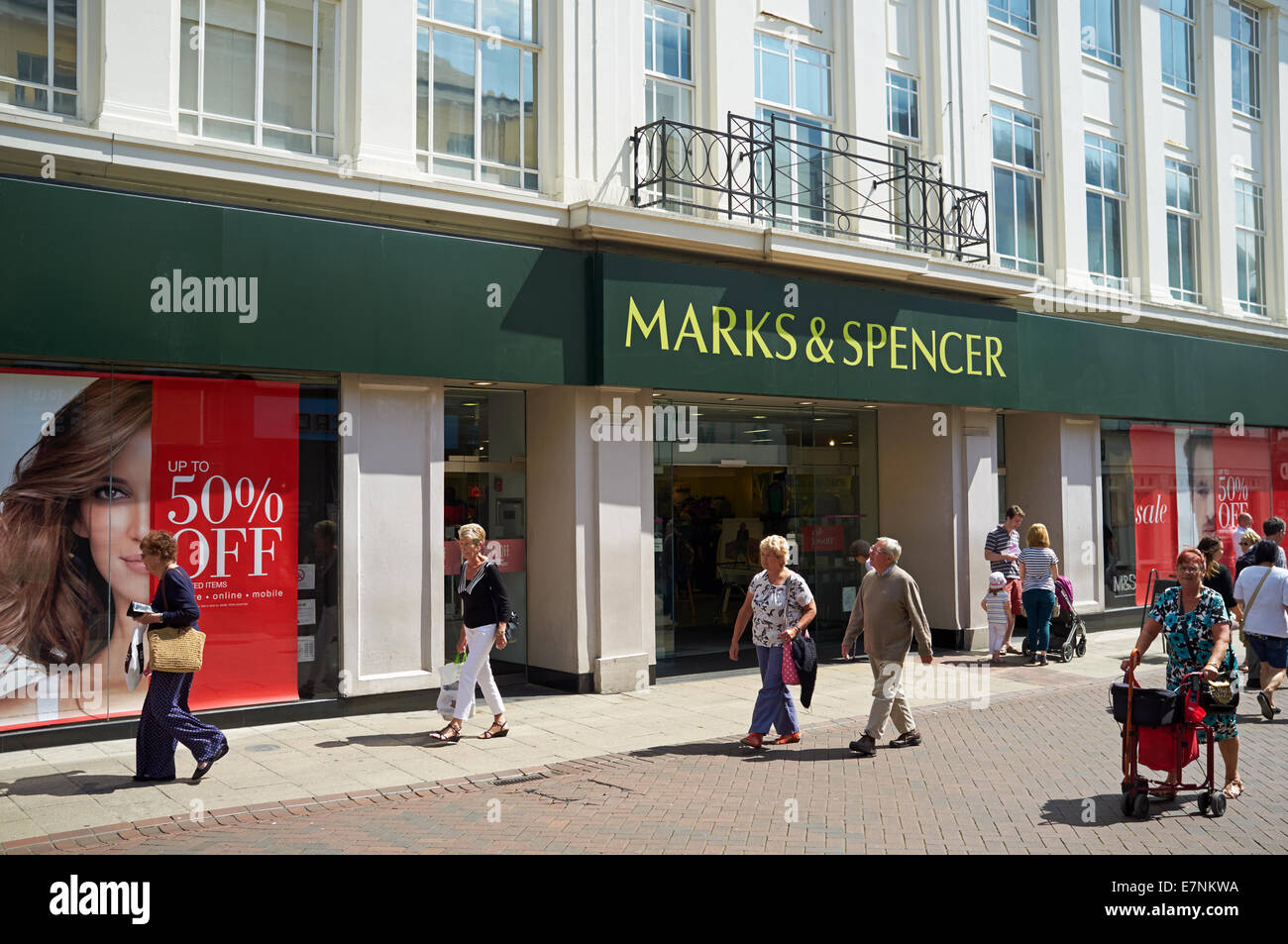 Ipswich Shopping Street Suffolk Stockfotos Und Bilder Kaufen Alamy