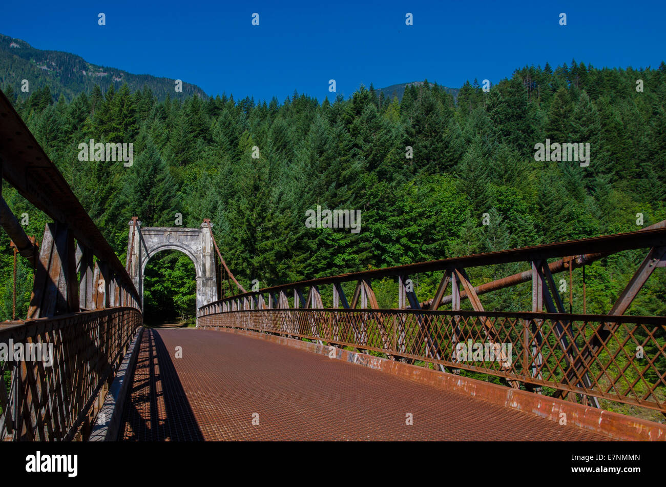 Alexandra Bridge, Britisch-Kolumbien, Kanada Stockfoto
