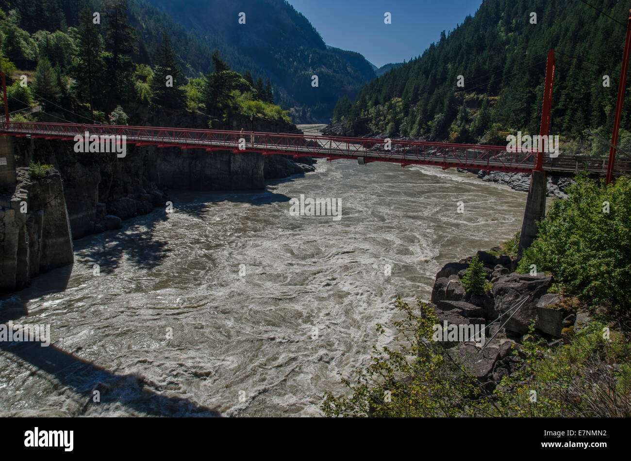 Hells Gate Pass, British Columbia, Kanada Stockfoto