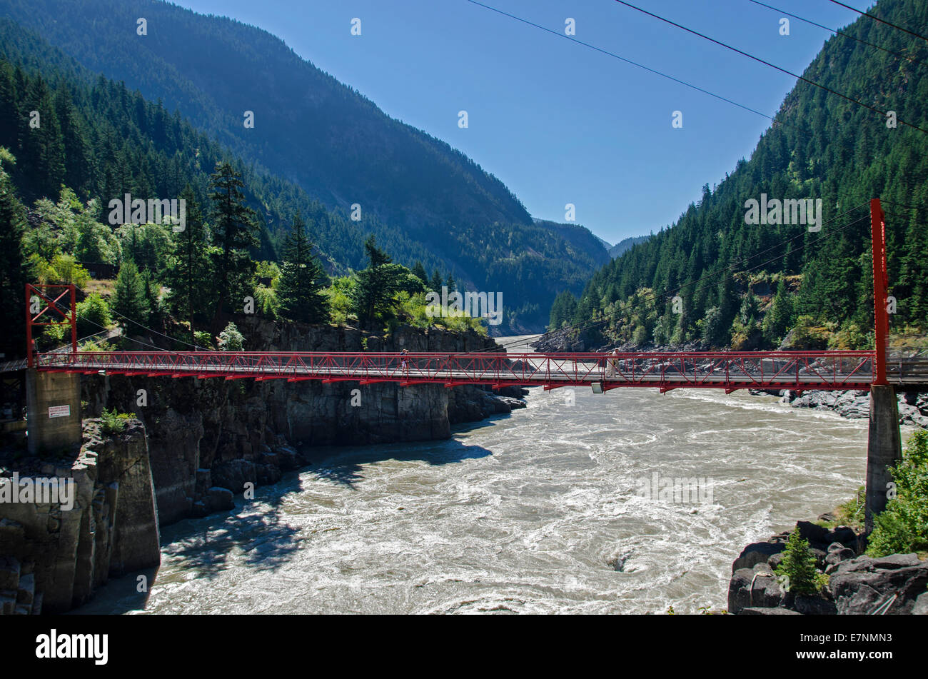 Hells Gate Pass, British Columbia, Kanada Stockfoto