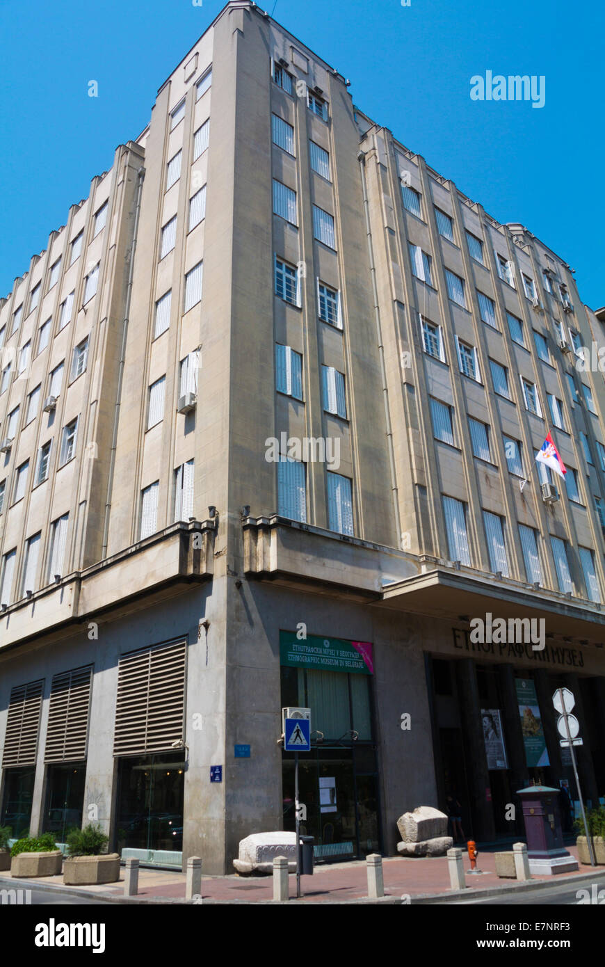 Ethnographisches Museum, Belgrad, Serbien Stockfoto