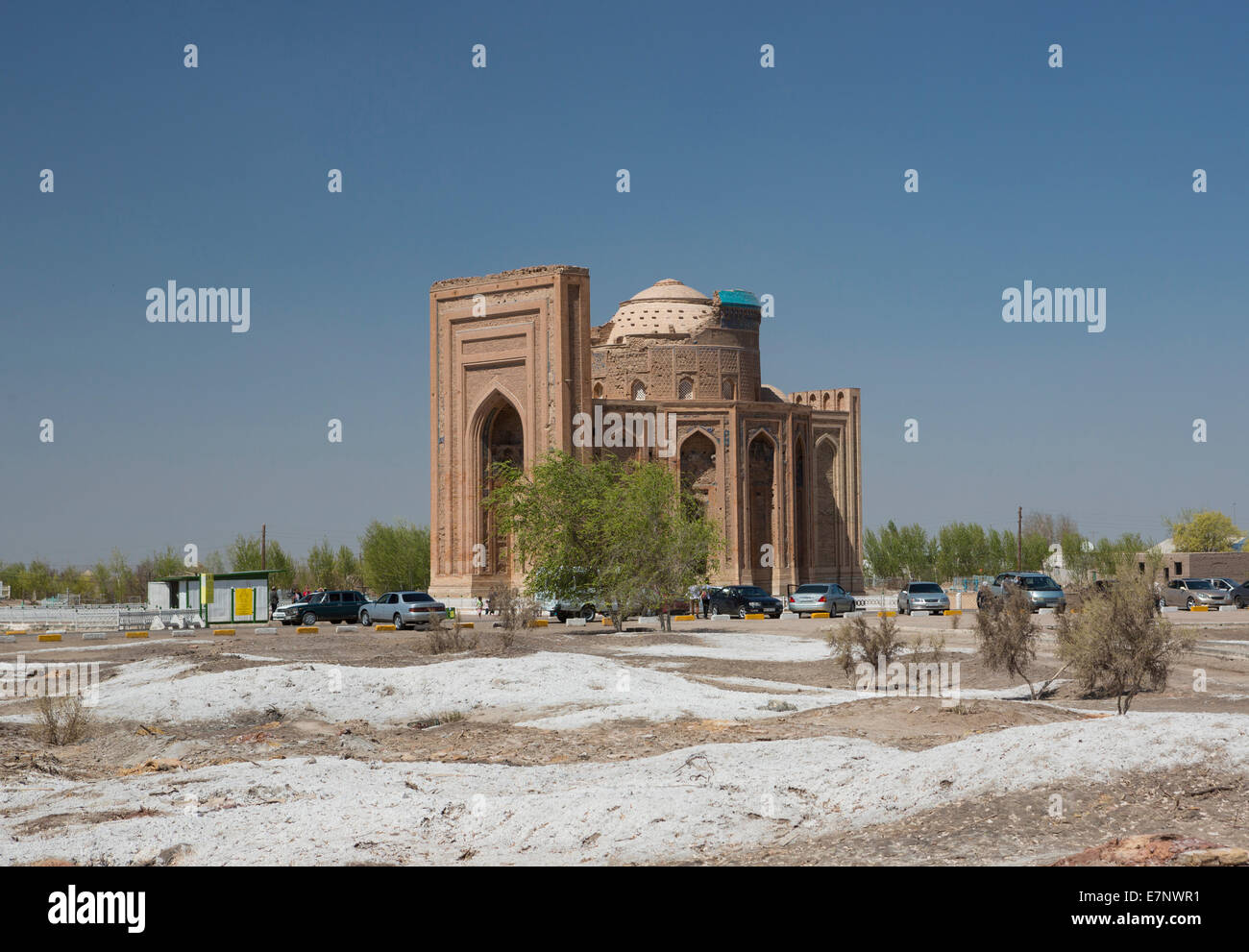 Welterbe, Konye Urgench, Mausoleum, Torebeg Hanym, Turkmenistan, Zentral-Asien, Asien, archäologische, Architektur, Geschichte Stockfoto