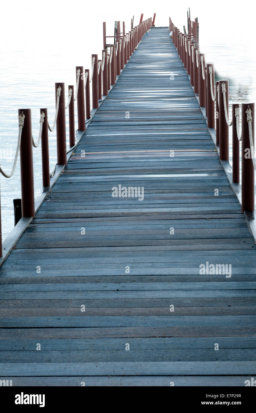 Dock, Brücke, Meer, Himmel, Seelandschaft, Landschaft, Hintergrund, Steg, Stockfoto