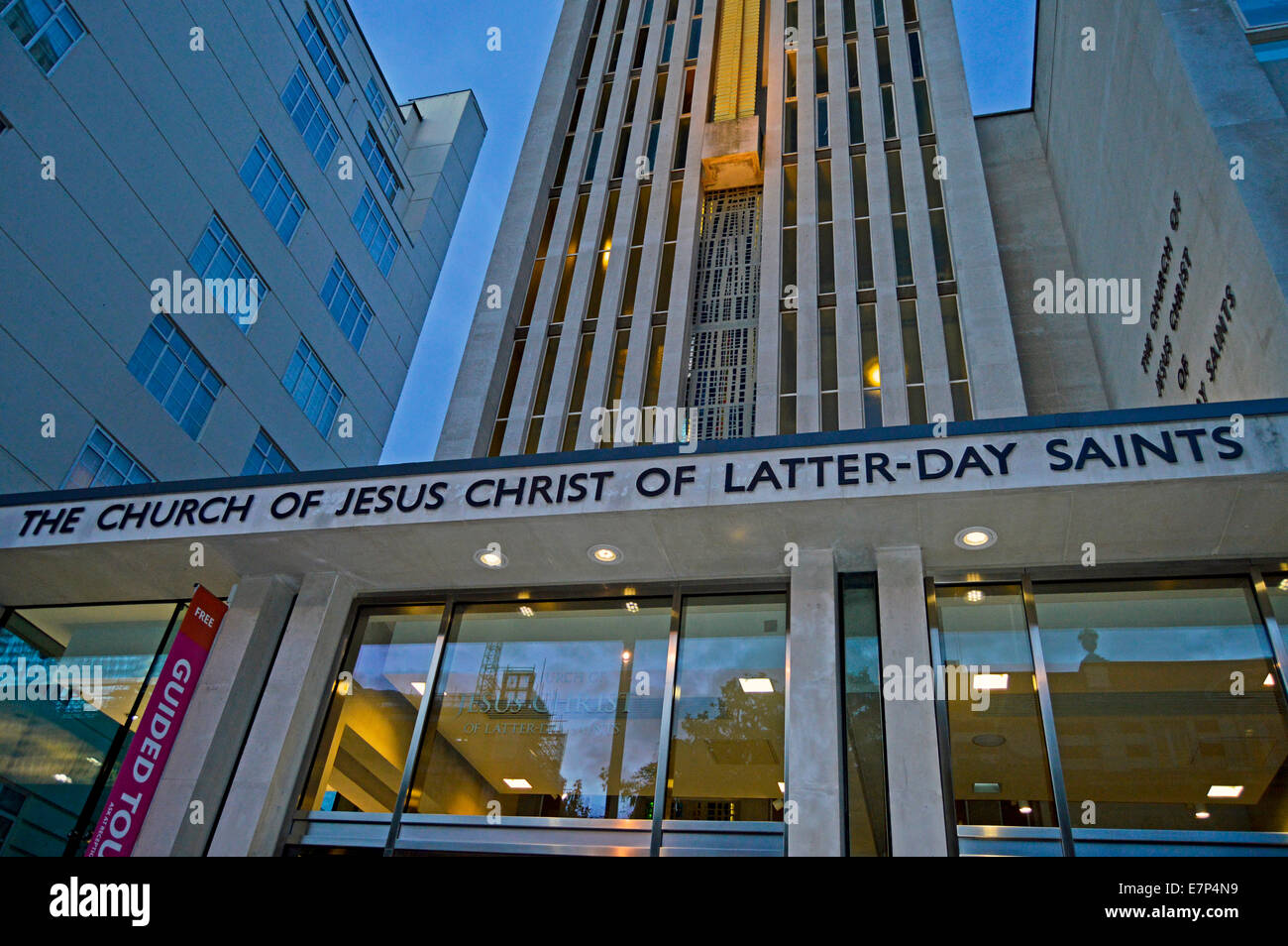 Die Kirche von Jesus Christus von Heiligen, South Kensington, Royal Borough of Kensington und Chelsea, London, England, UK Stockfoto