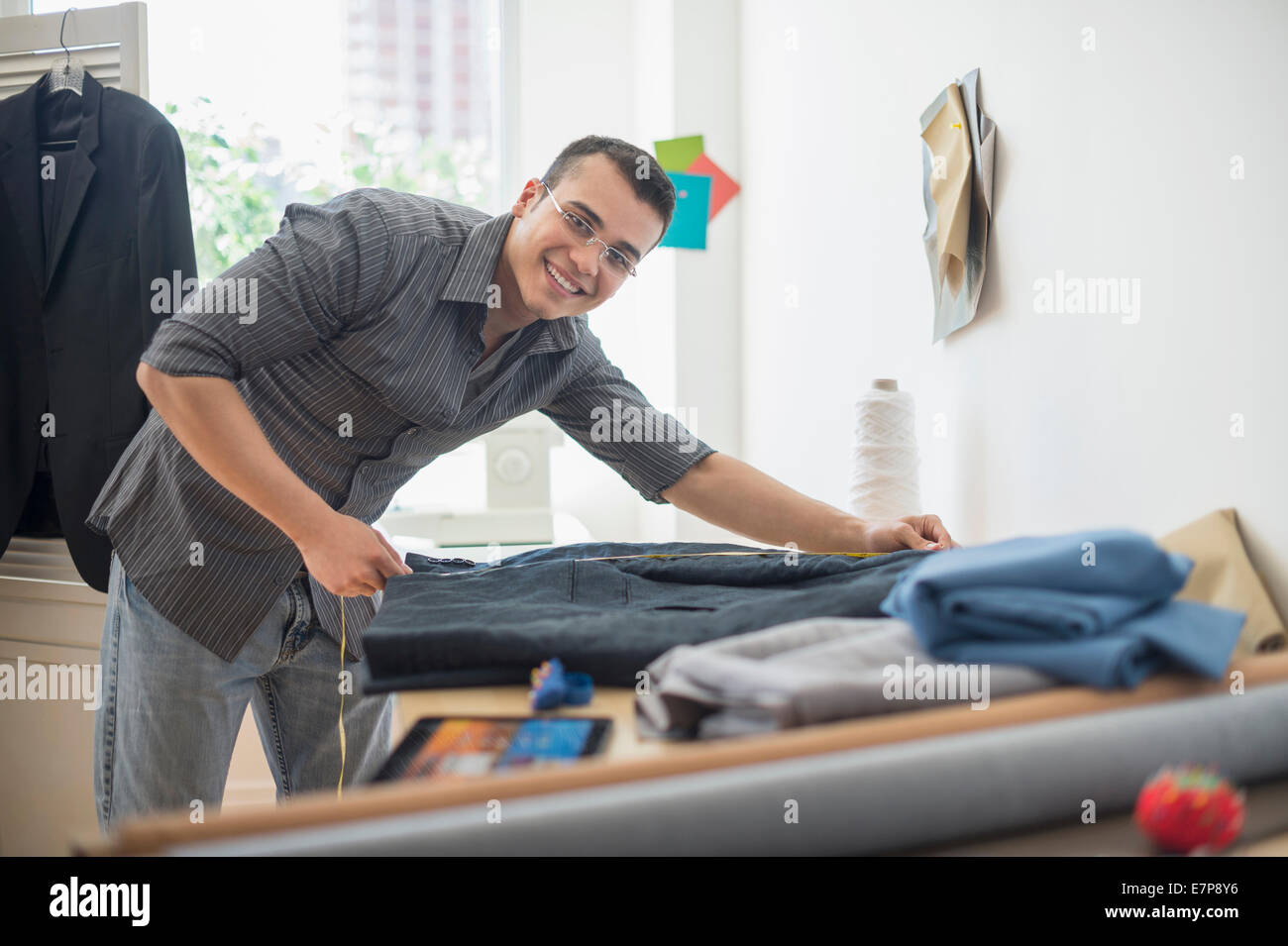 Mode-Designer Mess Weste Stockfoto